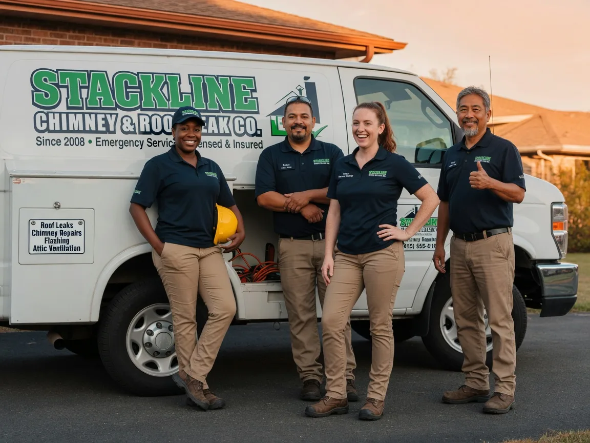 Chimney flashing repair company in Goodman, WI